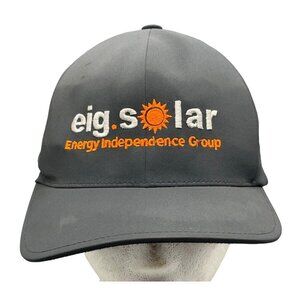 Flexfit Delta baseball hat cap size Large XLarge dark gray eig solar Energy READ